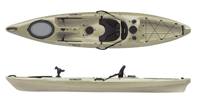 Perception Pescador Pro 12 Beginner Fishing Kayak — TRUSTY