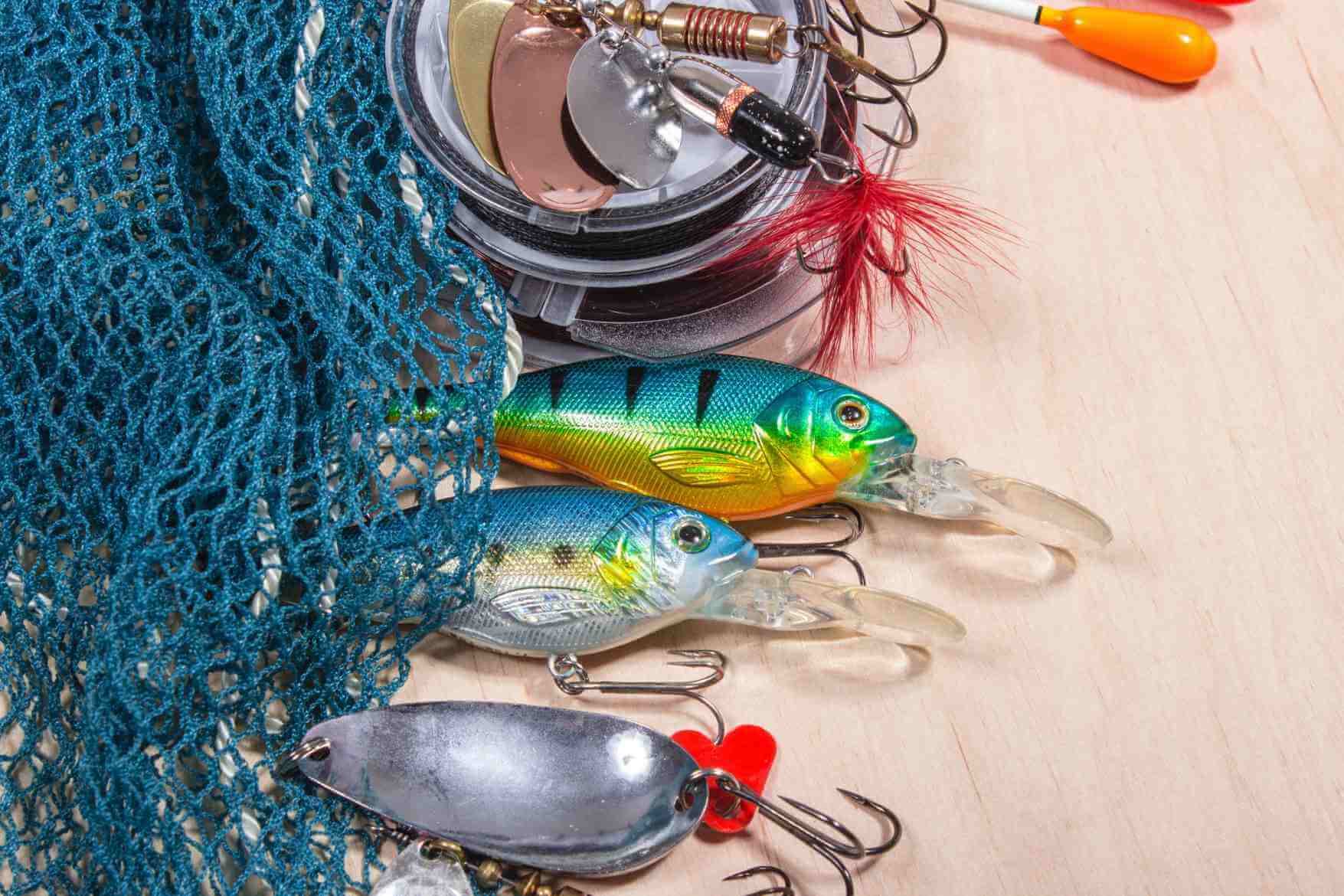 Colorful fishing spinnerbaits and lures for mastering how to use a spinnerbait for successful fishing