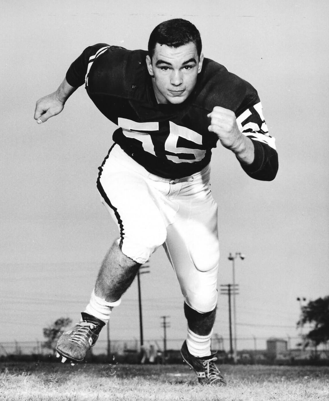 Cotton Davidson Baltimore Colts 1954, 1957, Dallas Texans 1960-62 and  Oakland Raiders 1962-68.