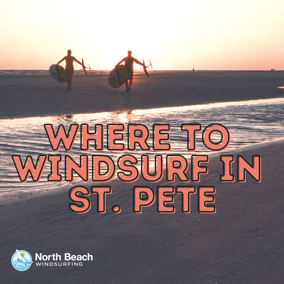 St. Pete Florida is a great windsurfing and foiling spot