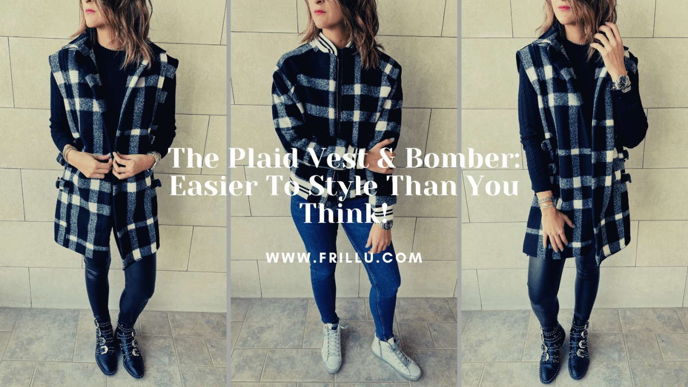 Plaid Is Back: Here's How To Wear It.🖤🤍