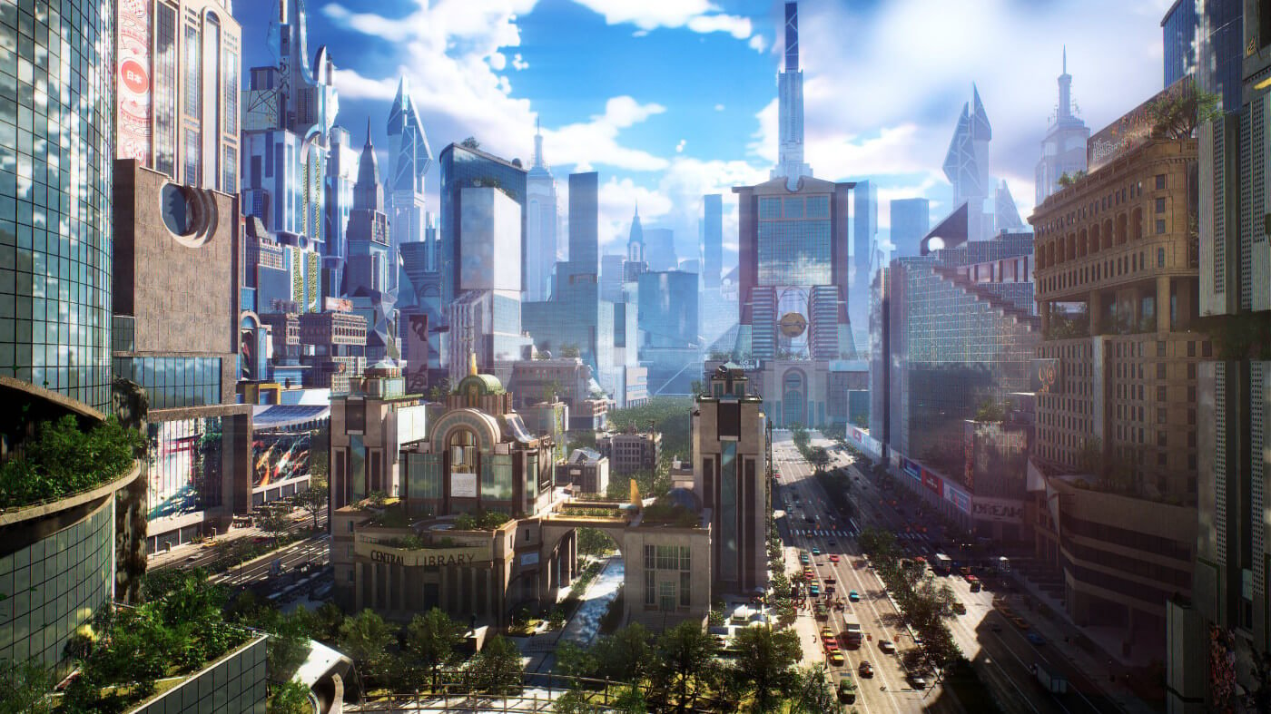 Unreal 5 Artist Brings to Life the Cover of 'NEO NYC'