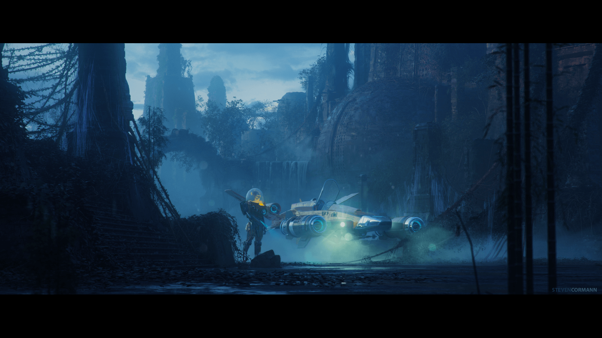 Steven Cormann: From Rocker to ILM Matte Painter