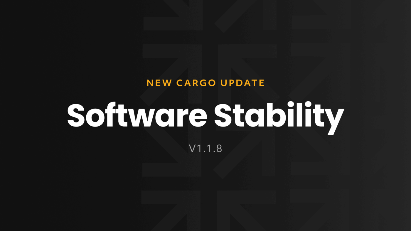 Cargo Changelog for Update 1.1.8