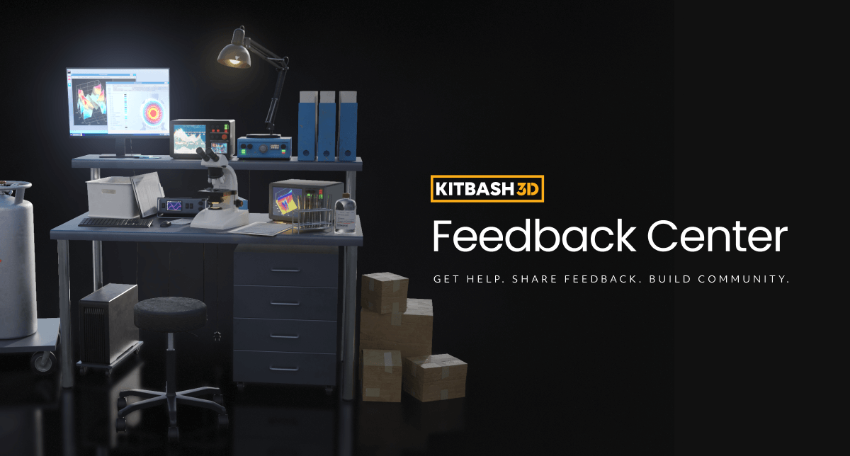 Announcing the KitBash3D Feedback Center