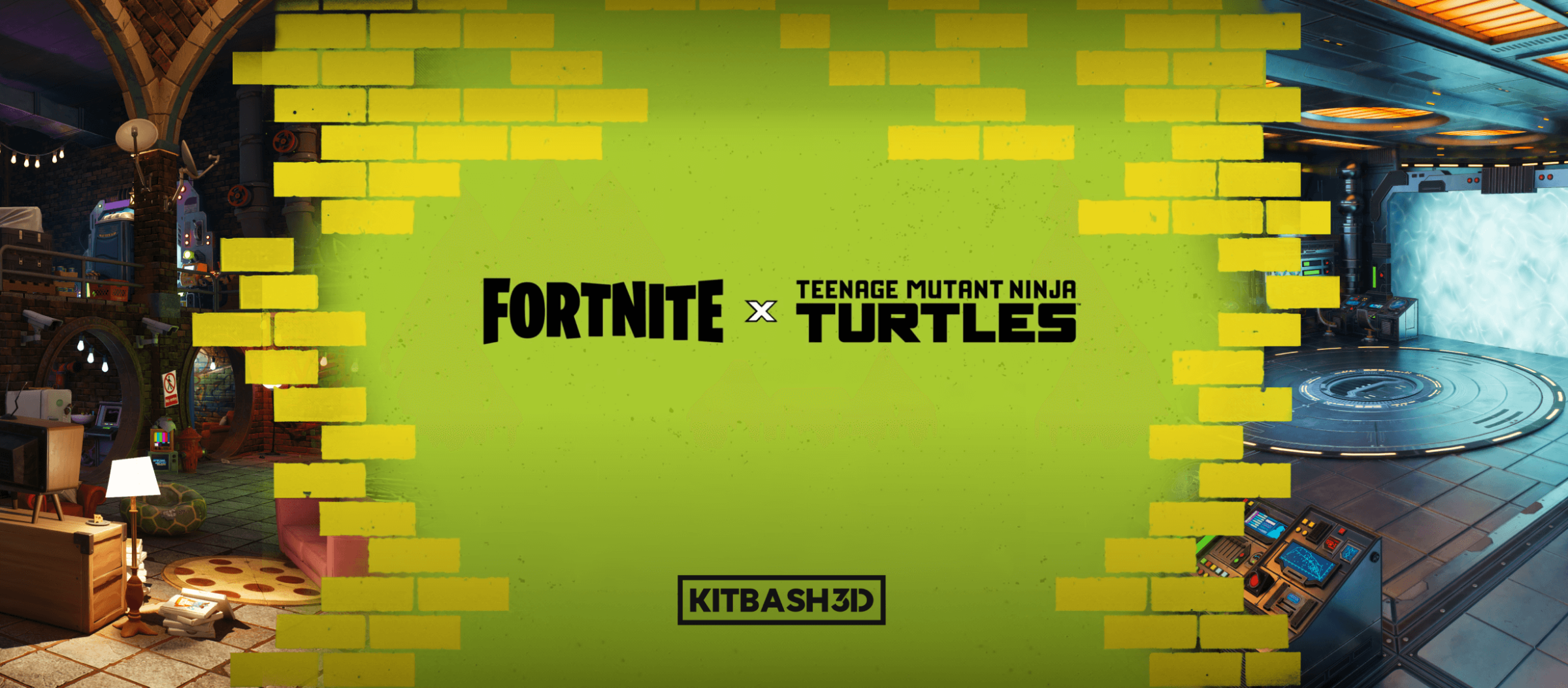 Bringing Teenage Mutant Ninja Turtles to Fortnite: KitBash3D Teams Up with Paramount and Epic Games