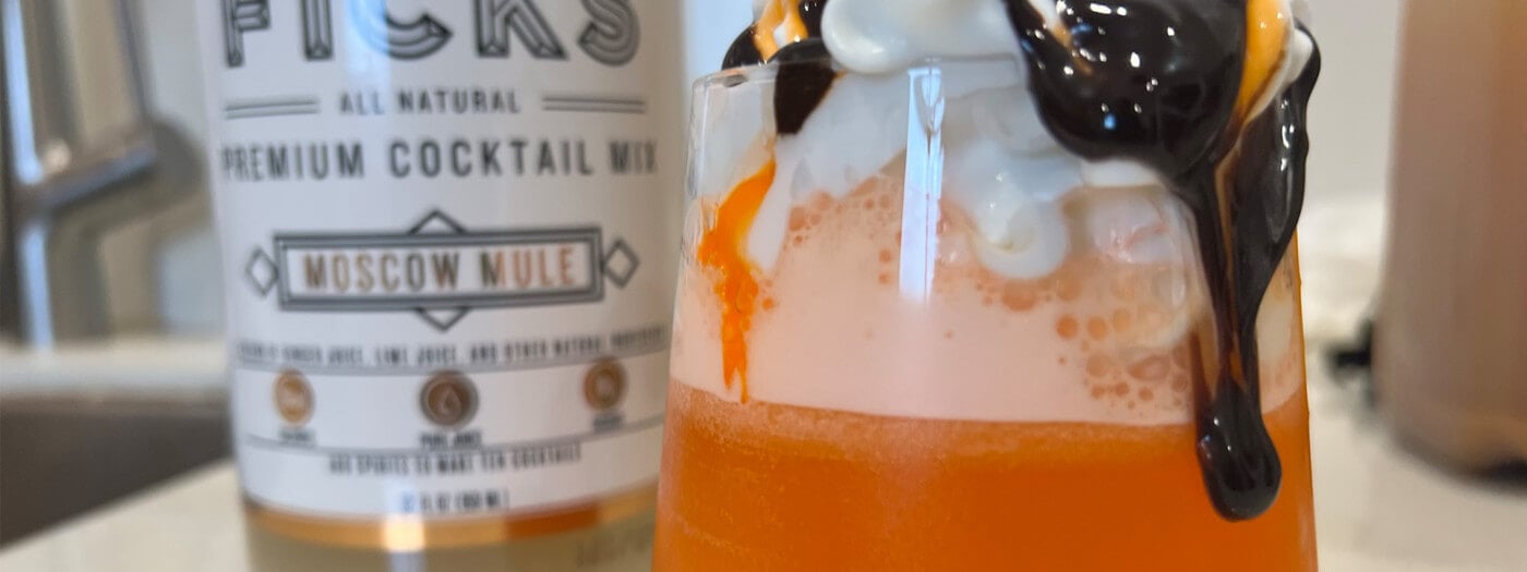 A Candy Corn Cocktail for Your Next Halloween Party