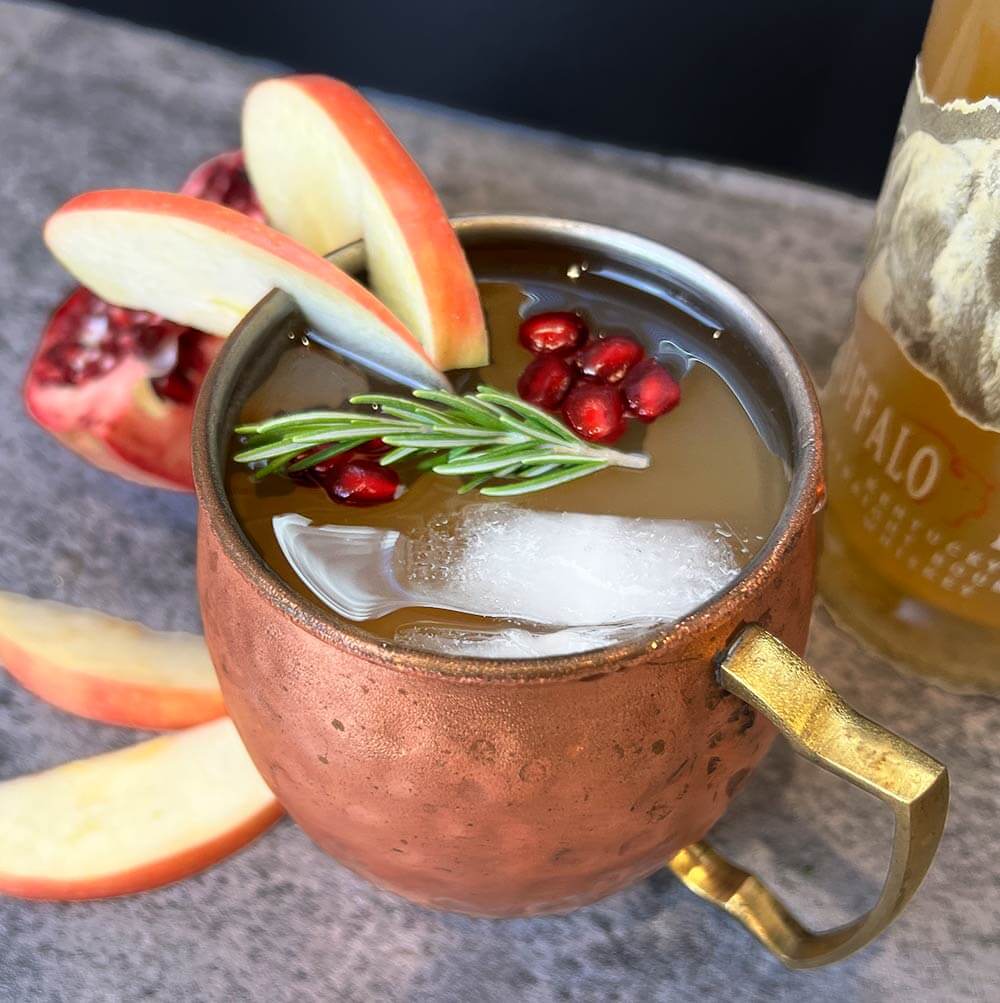 Pomegranate Moscow Mule Cocktail Recipe