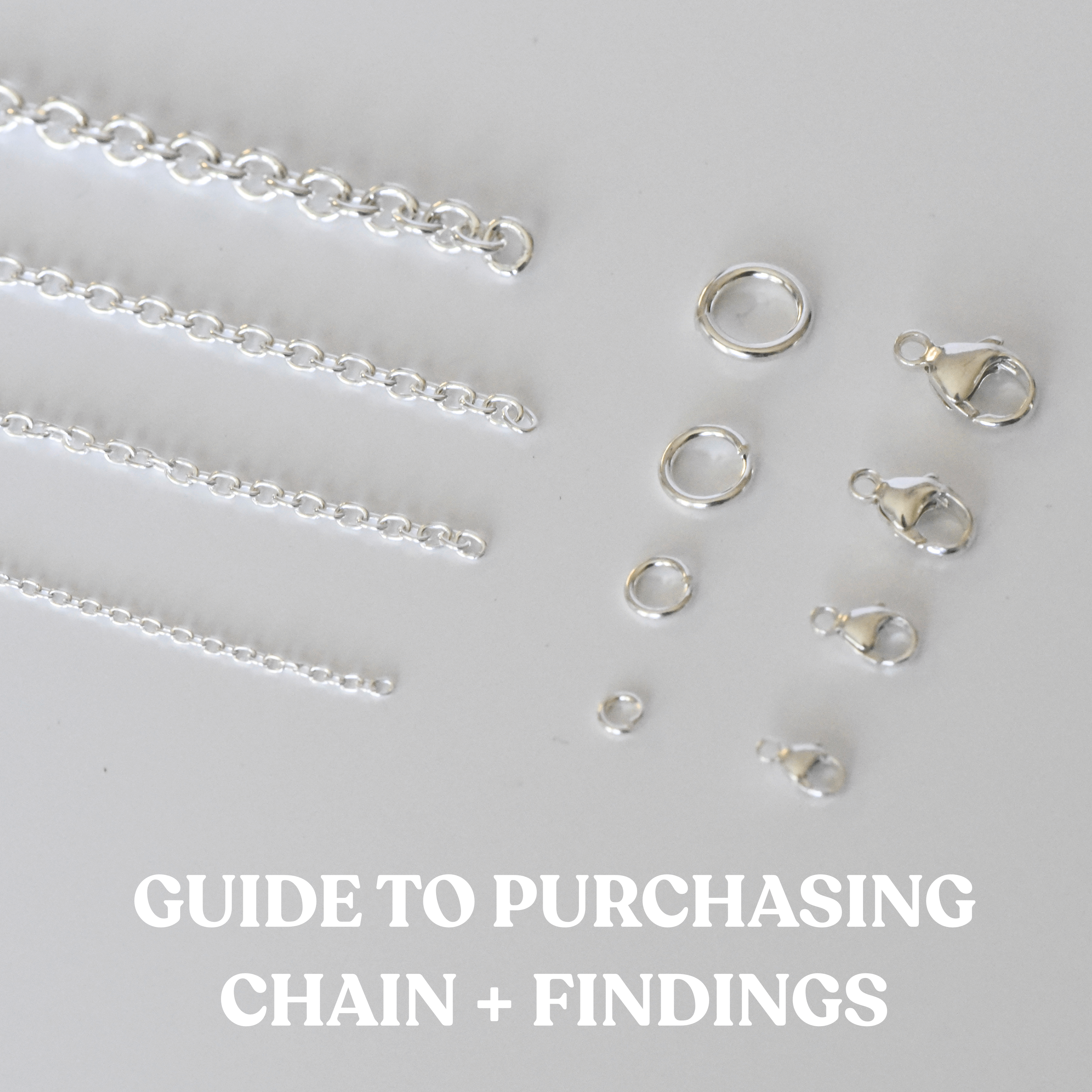 GUIDE TO ORDERING CHAIN AND FINDINGS FOR JEWELRY MAKING – Metalsmith Society