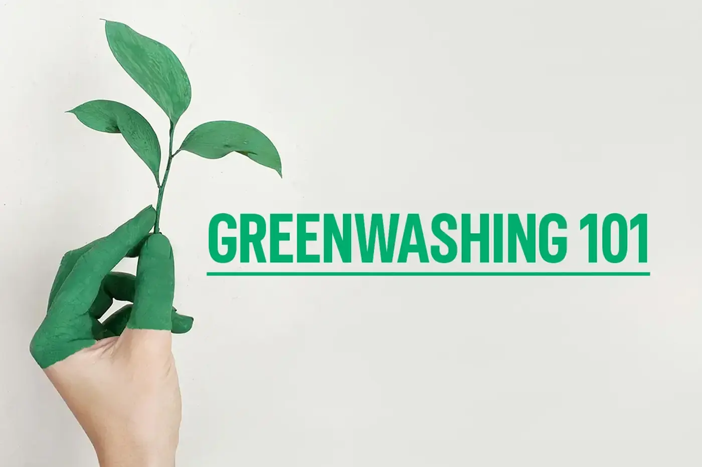 Greenwashing 101