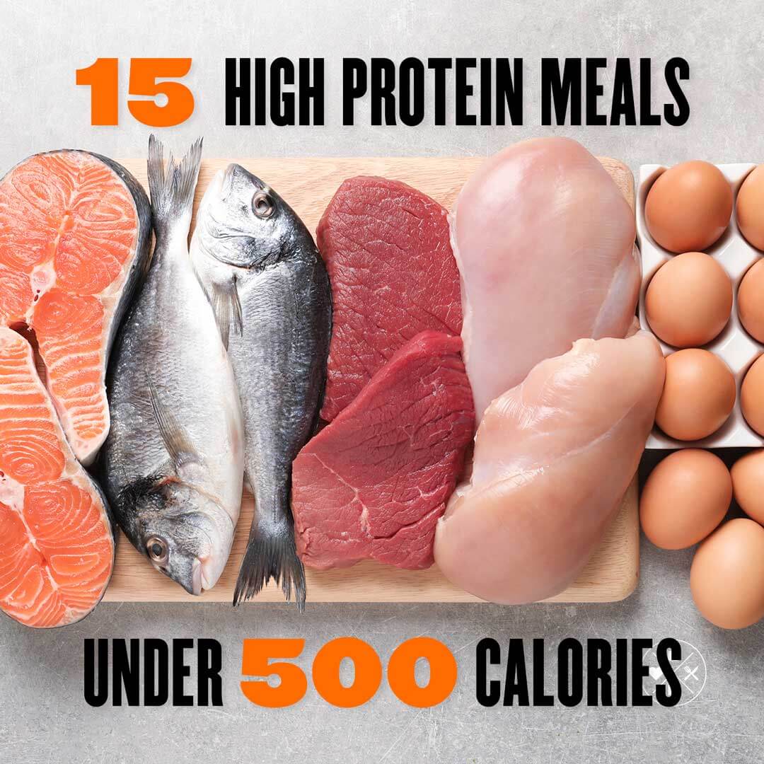 15 High-Protein Meals Under 500 Calories