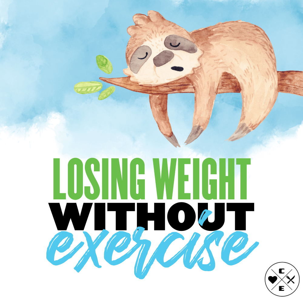 losing weight without exercise