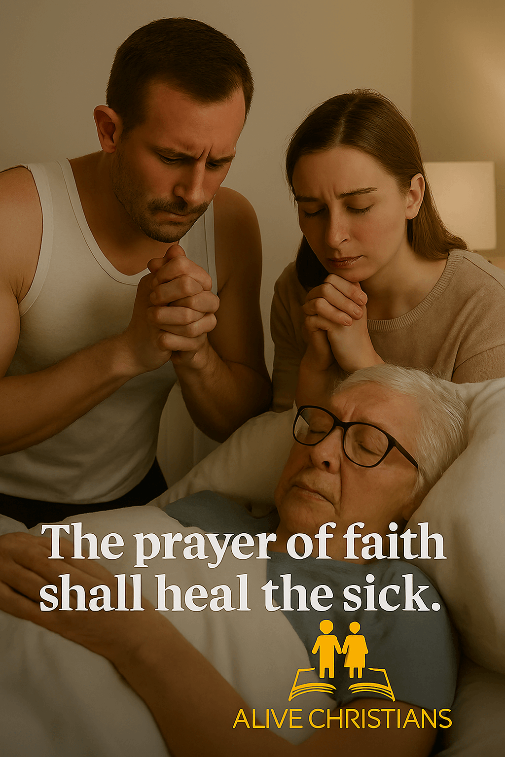 prayer of faith shall heal the sick
