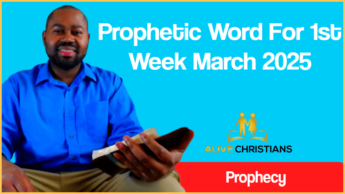 Prophetic Word For 1st Week of March (with Bible Verses) and Prophetic Music