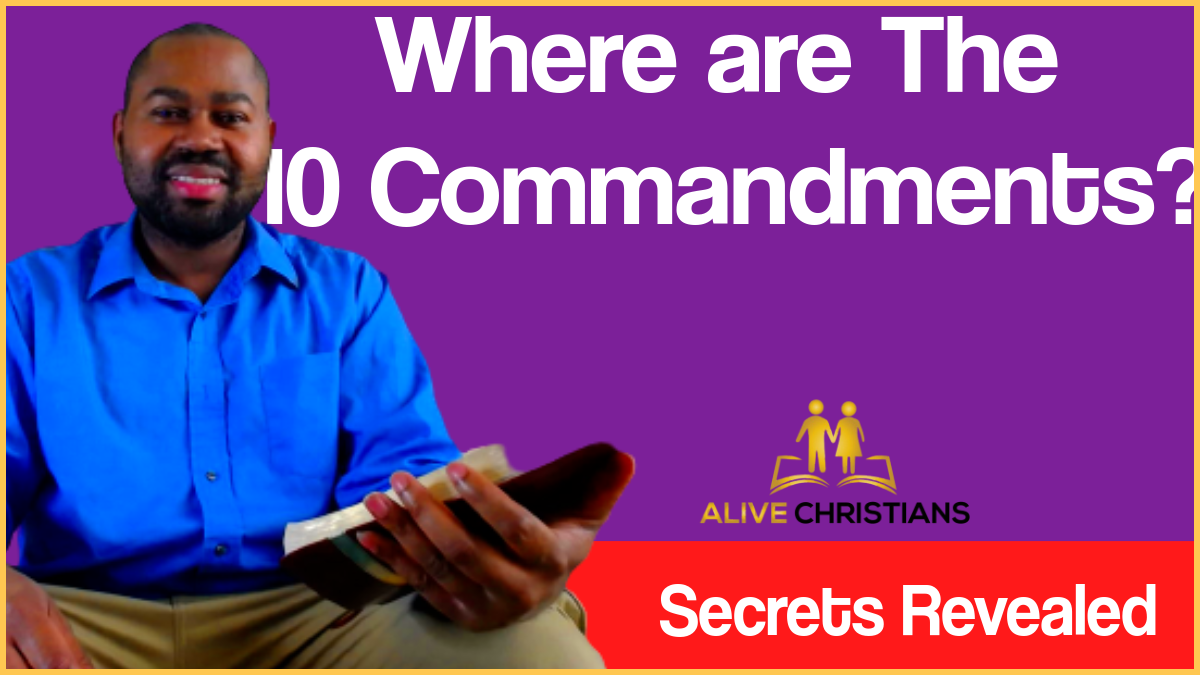 Where Are The 10 Commandments In The Bible? (Secrets Revealed)