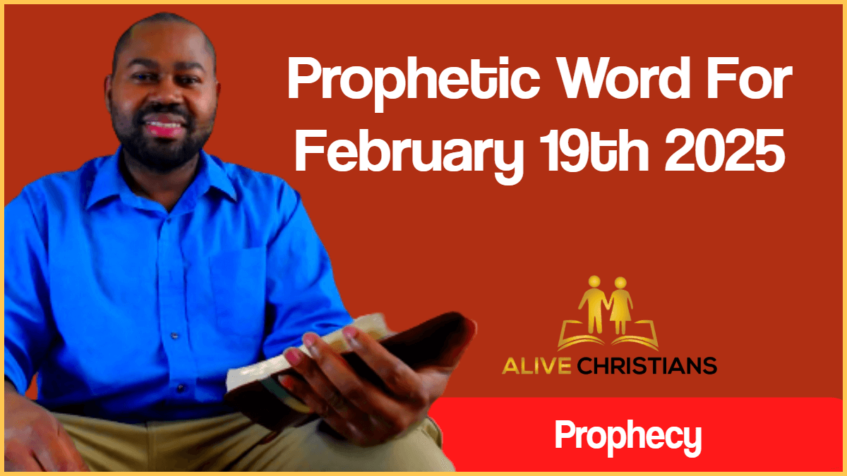 Prophetic Word Of The Day For February 19th  (School of Prophets)