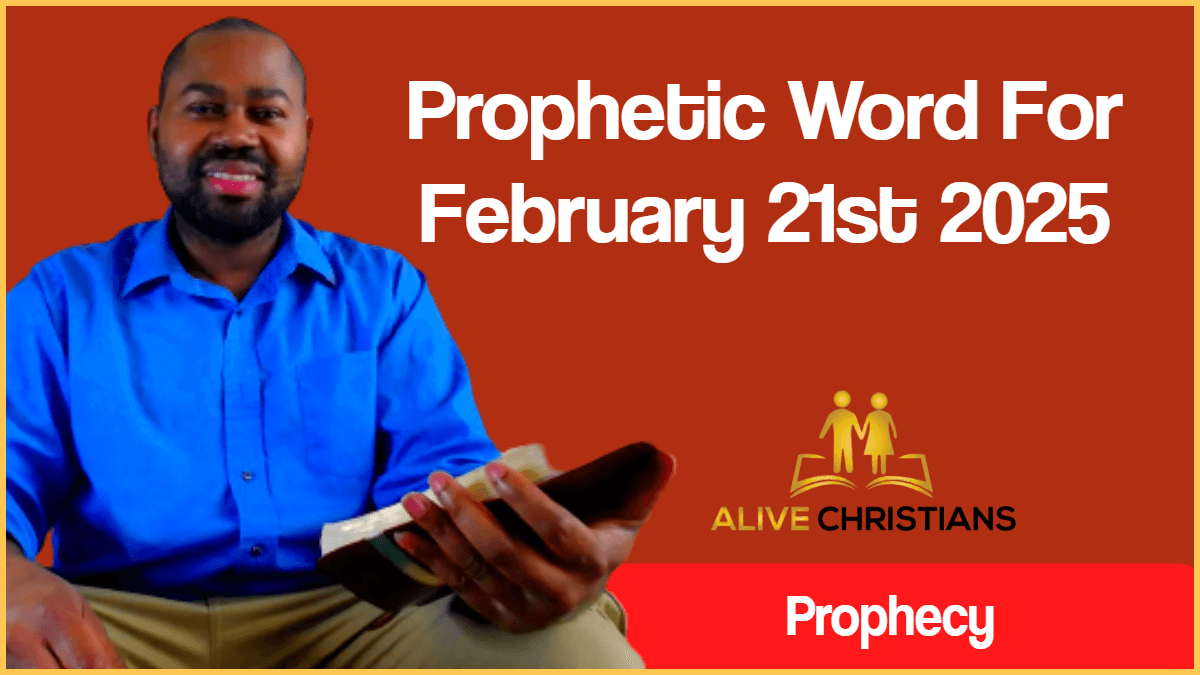 Prophetic Word Of The Day For February 21st  (School of Prophets)