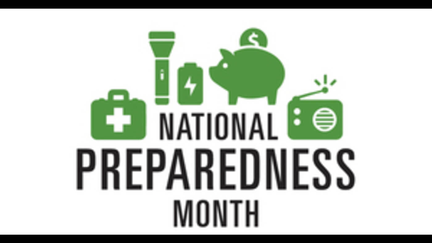 Be Prepared this National Preparedness Month