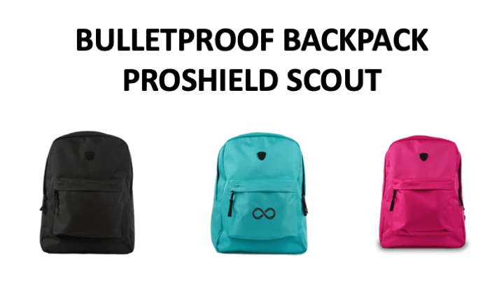 Bulletproof Backpack: The Proshield Scout