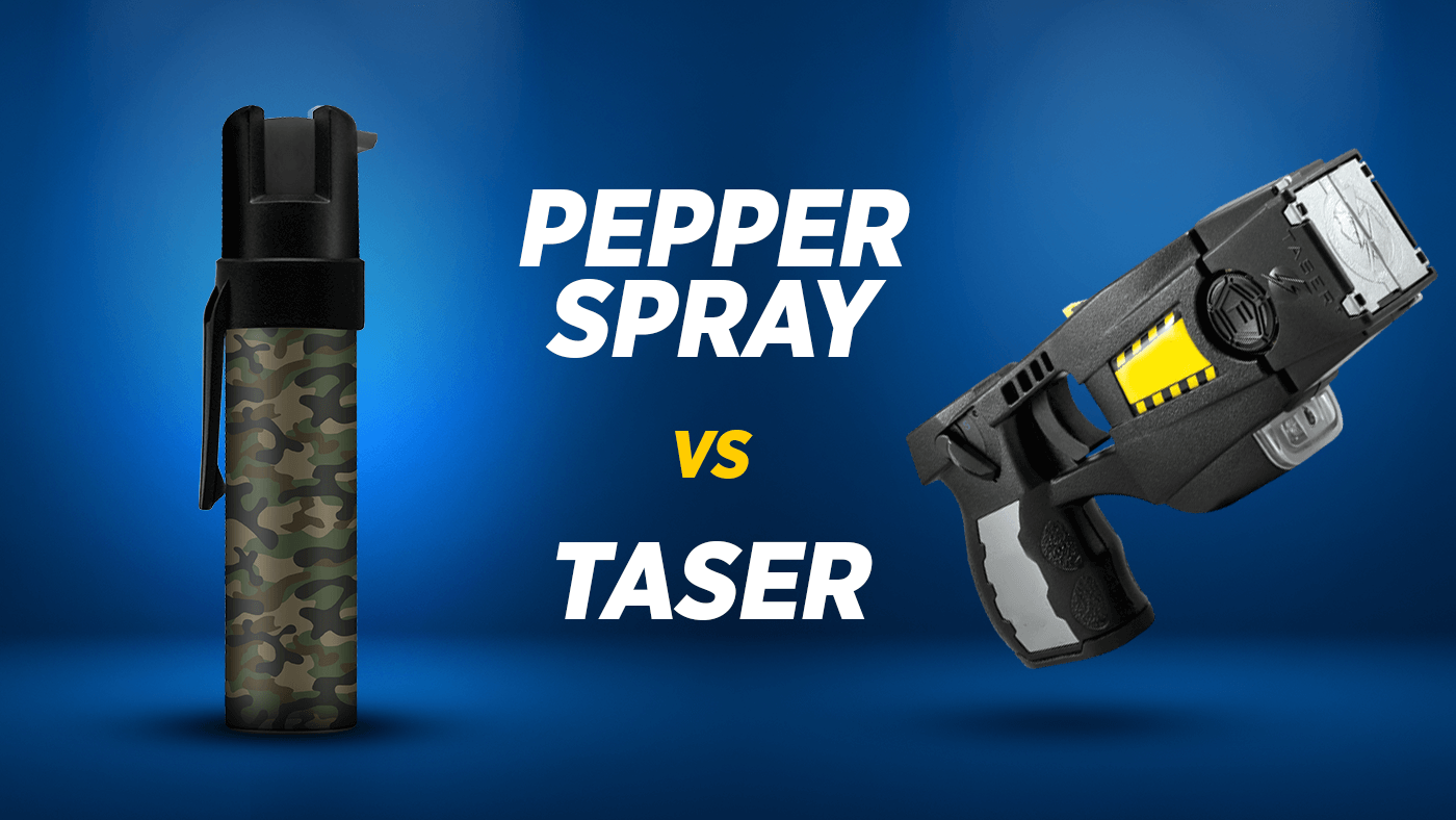 Pepper Spray vs. Taser: What is the Best for Self-Defense? – Guard Dog  Security