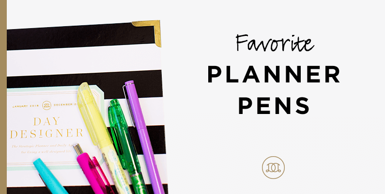 Best Planner Pens Round-Up!
