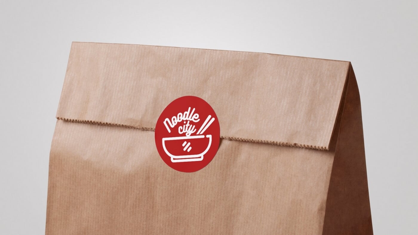 custom sticker with logo