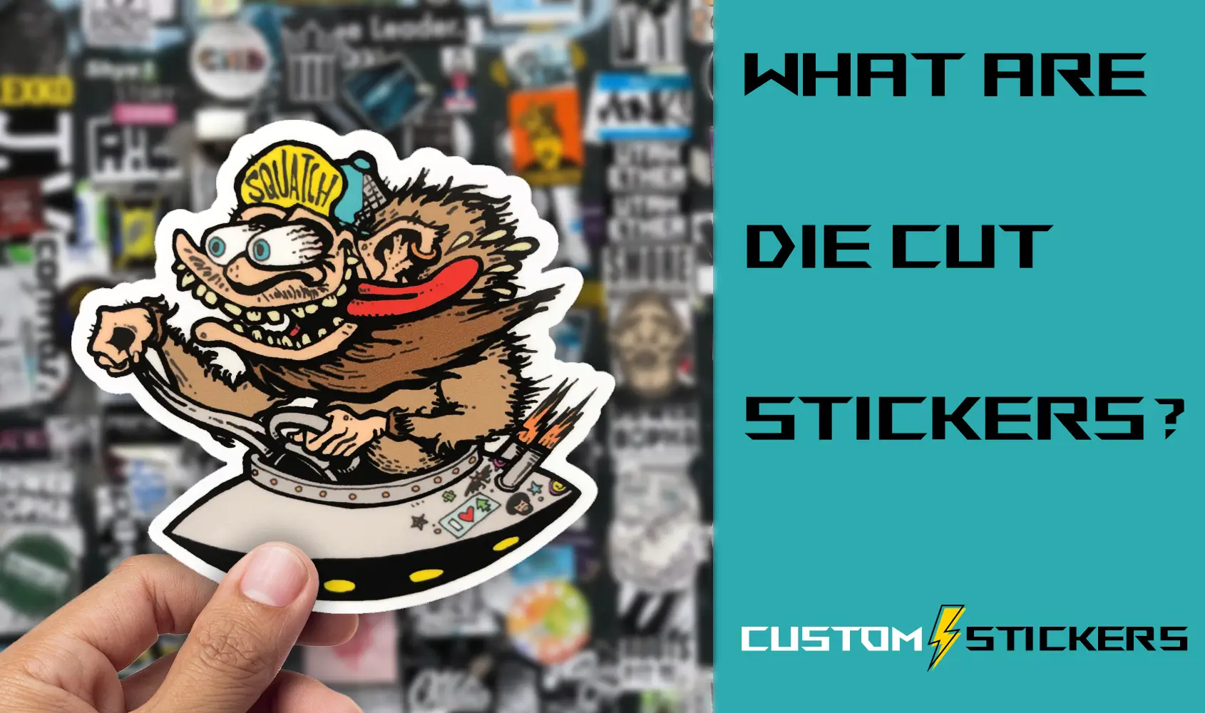 What are Die-Cut Stickers?