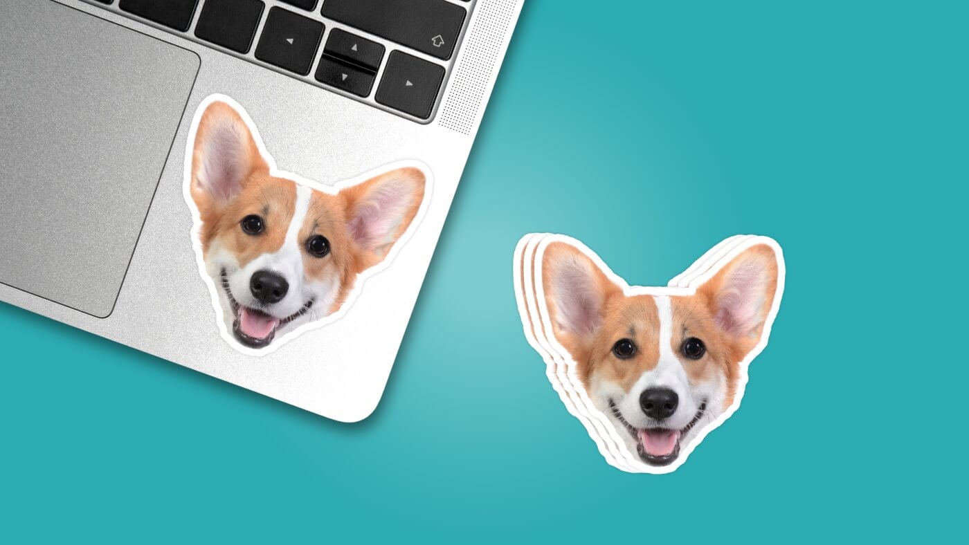 Custom Dog Face Stickers: A Fun Way To Show Off Your Furry Friend