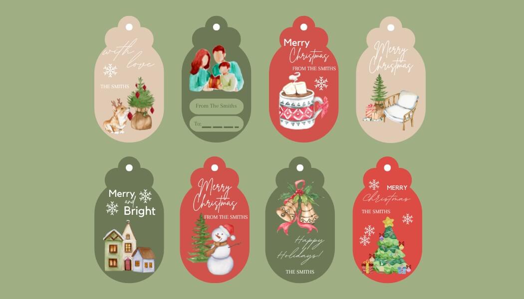 8 Creative Ways to use Custom Holiday Stickers This Season