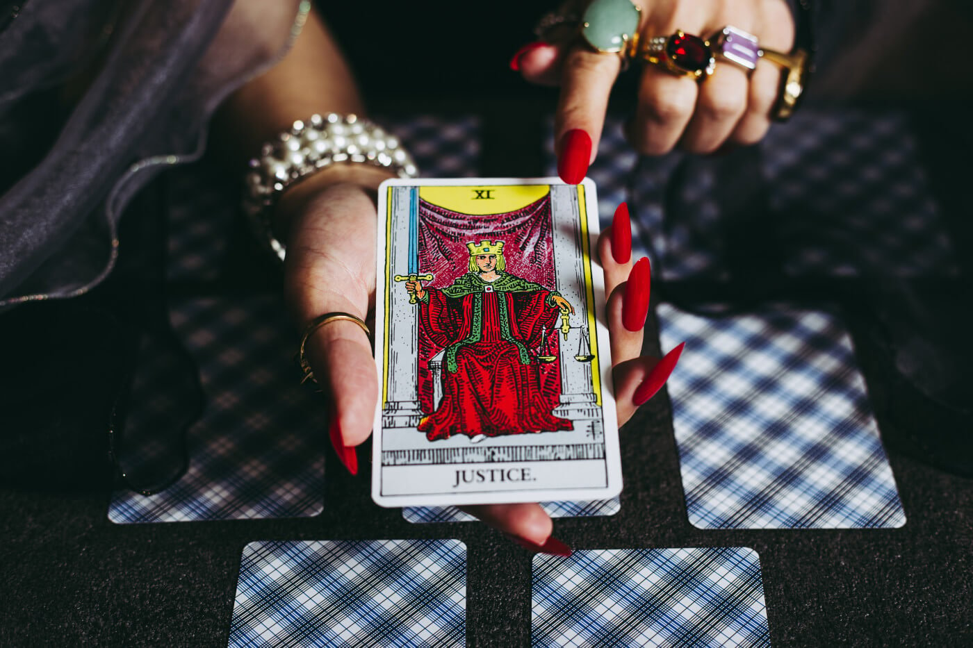 TAROT SERIES: THE JUSTICE CARD