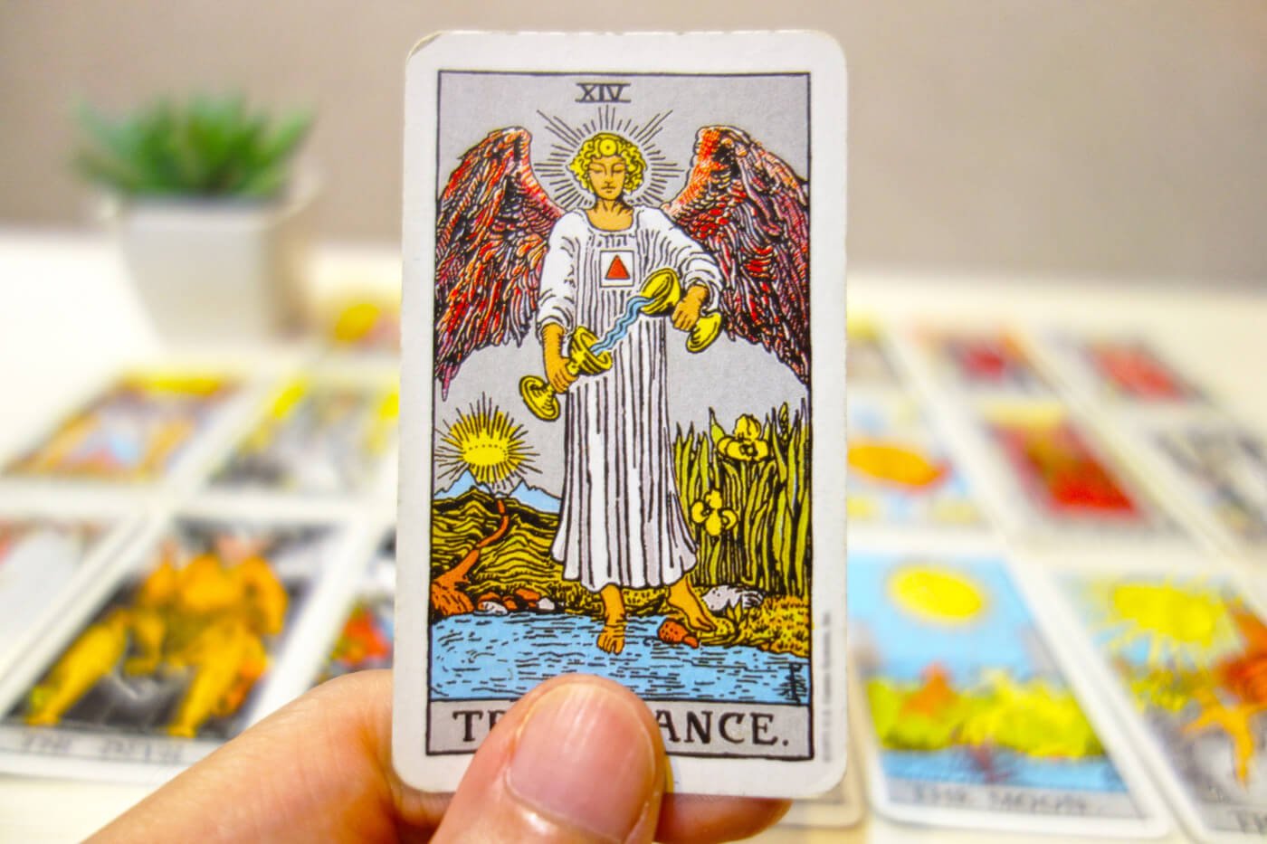 TAROT SERIES: TEMPERANCE OF THE MAJOR ARCANA