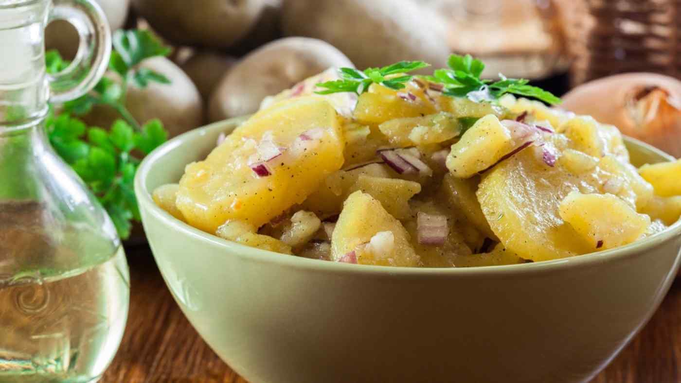 Warm German Potato Salad -- A Fall Must! – Be Vivid You