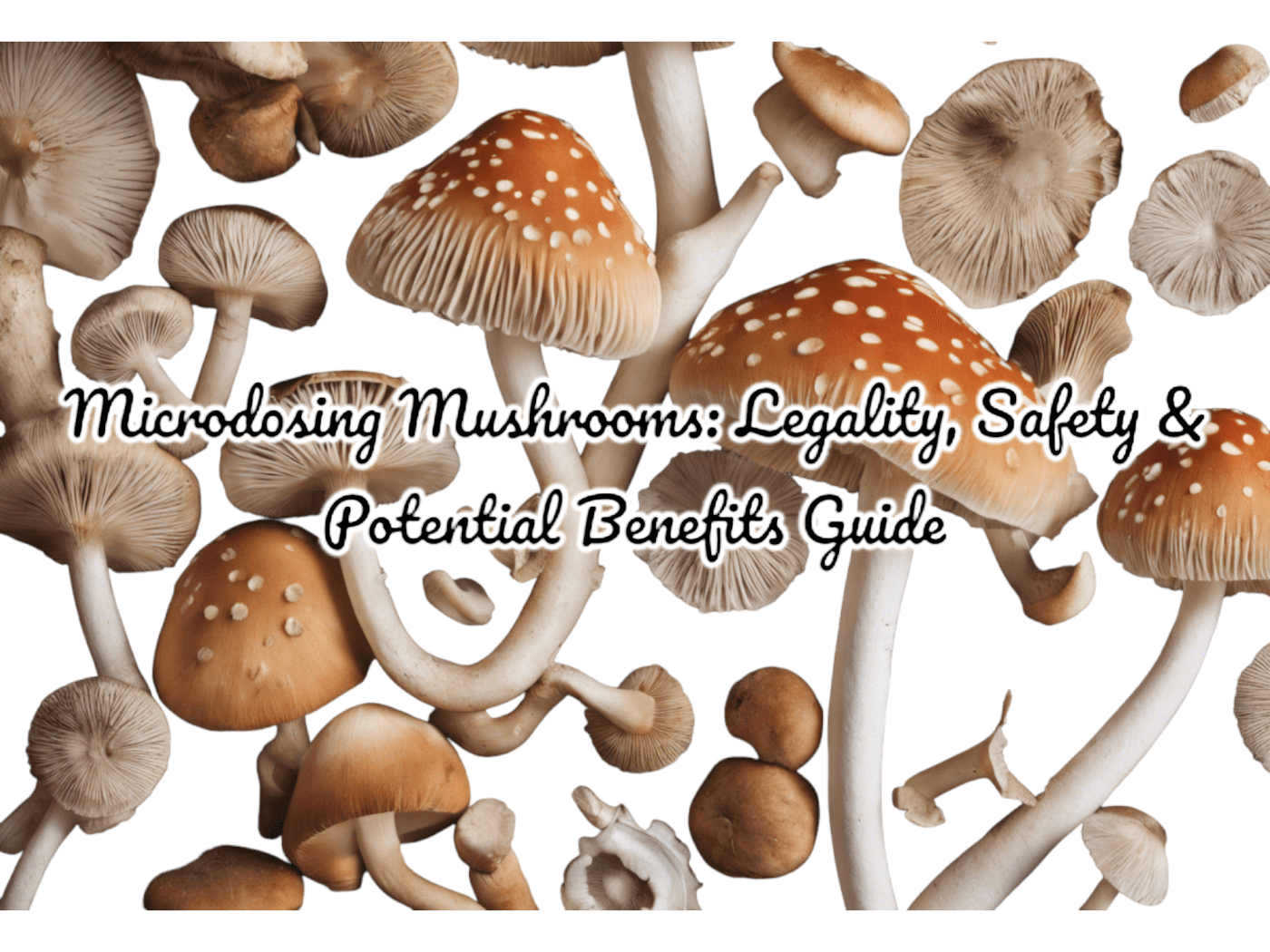 The Balanced Guide to Understanding Microdosing Mushrooms: Legality, Safety and Potential Benefits