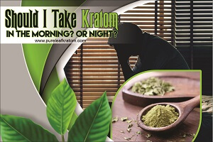 Should I Take Kratom In The Morning? Or Night?