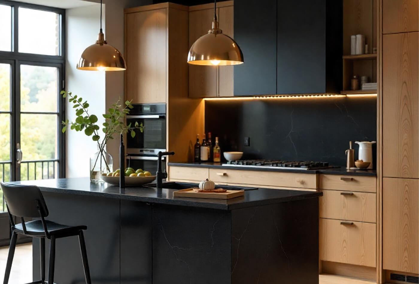 Are Black Worktops Too Trendy?