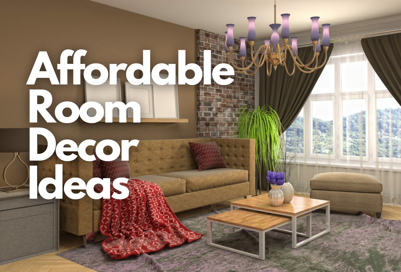 Blog on Affordable Room Decor Ideas & How to Make It Simple?