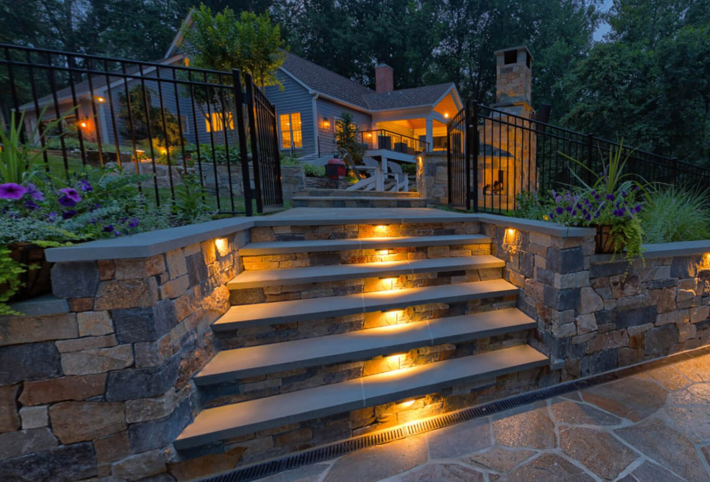 Amazing Stone Staircase Lighting Ideas | Add Style & Function