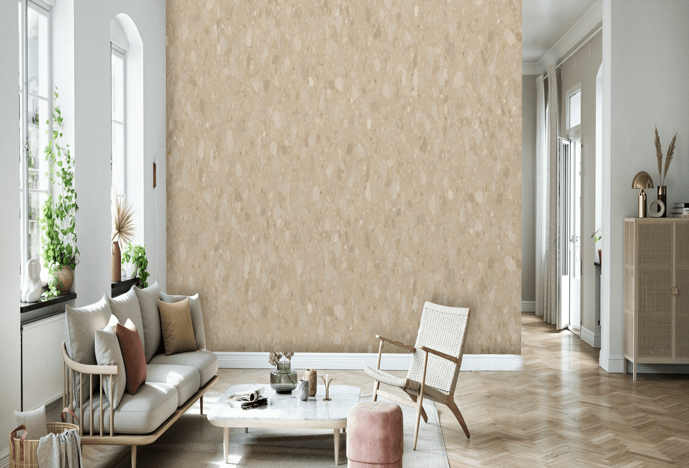 Botticino Terrazzo Surfaces for Classic Home, Justify?