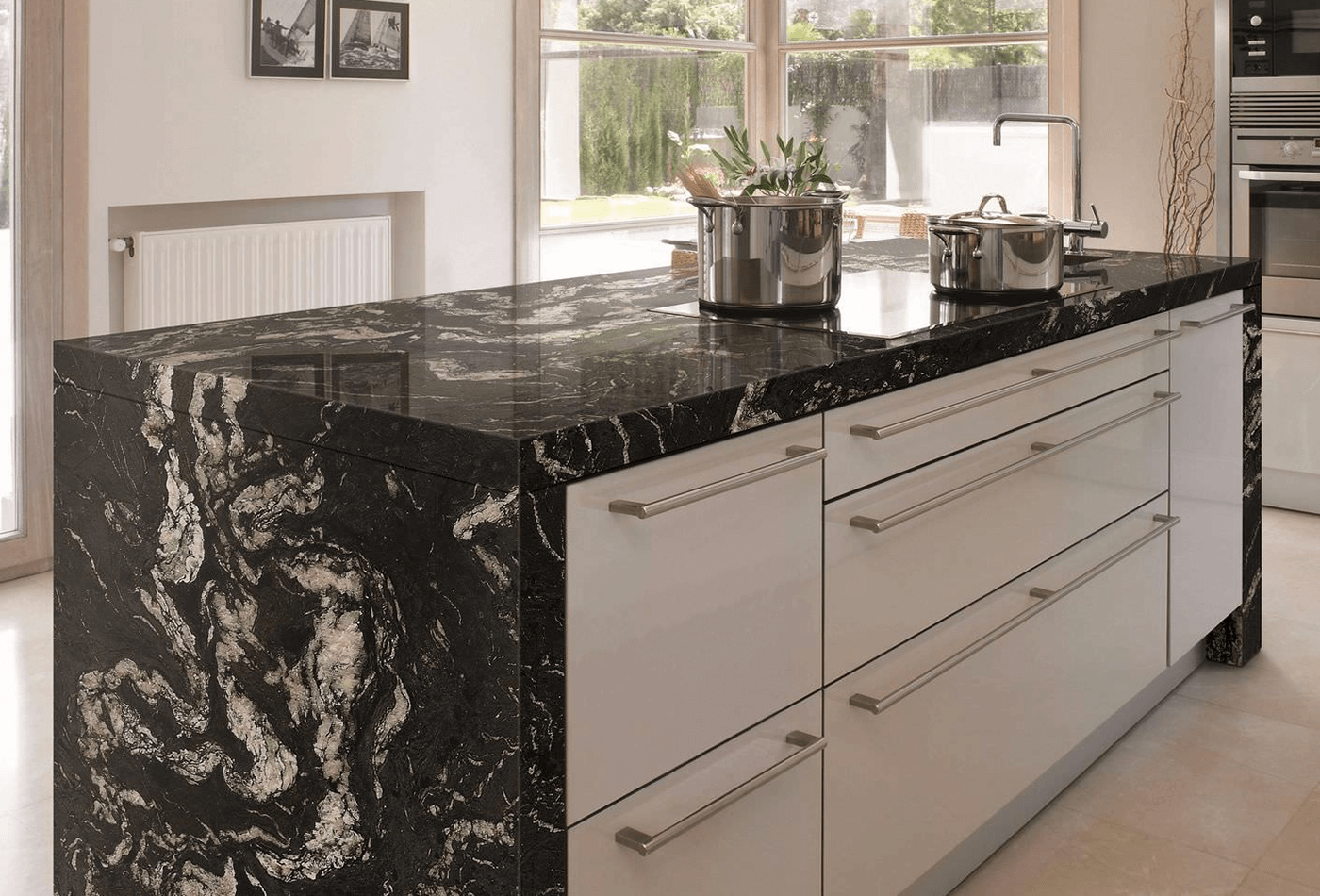 Cosmic Black Granite; Pick for Your Entire Home and Style It
