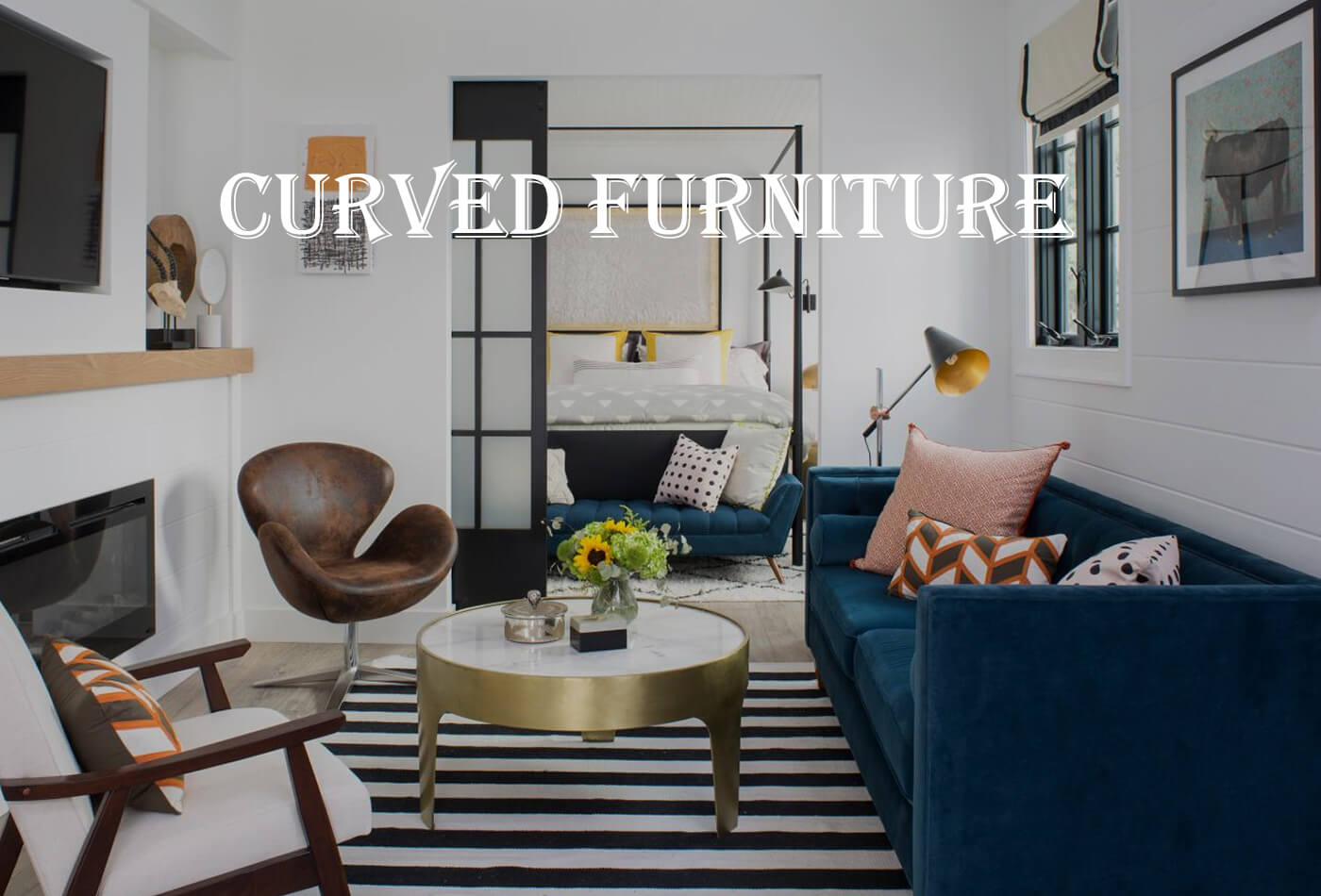 Curved Furniture Interior Design Trends in 2024