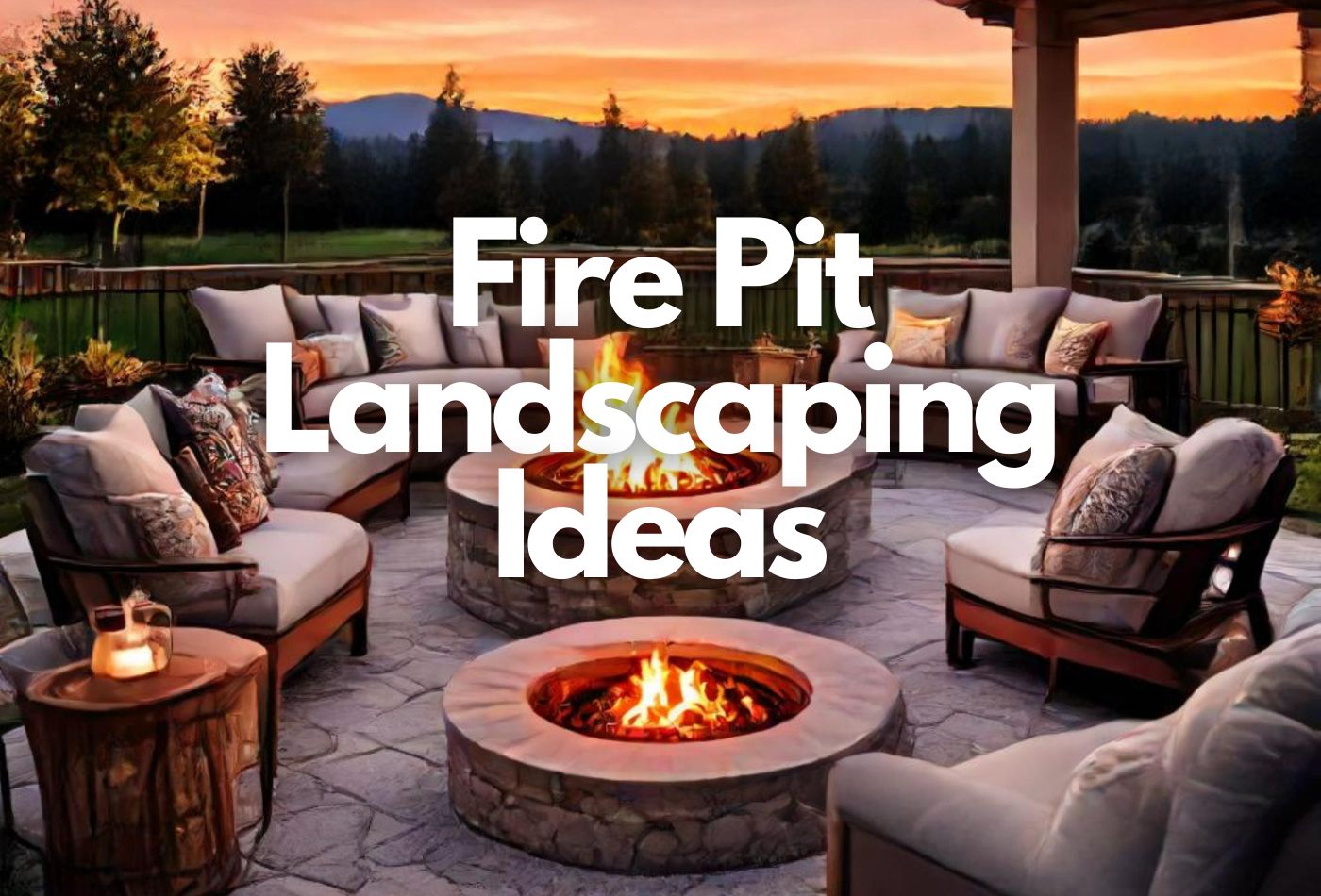 Easy To Execute: Fire Pit Landscaping Ideas!