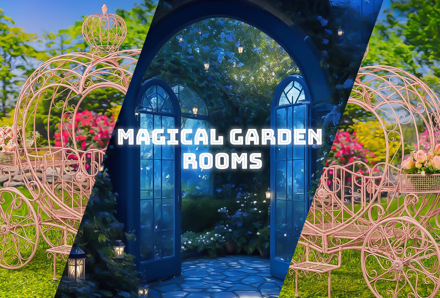 Garden Room: Feel the Fantasy Like Cinderella!