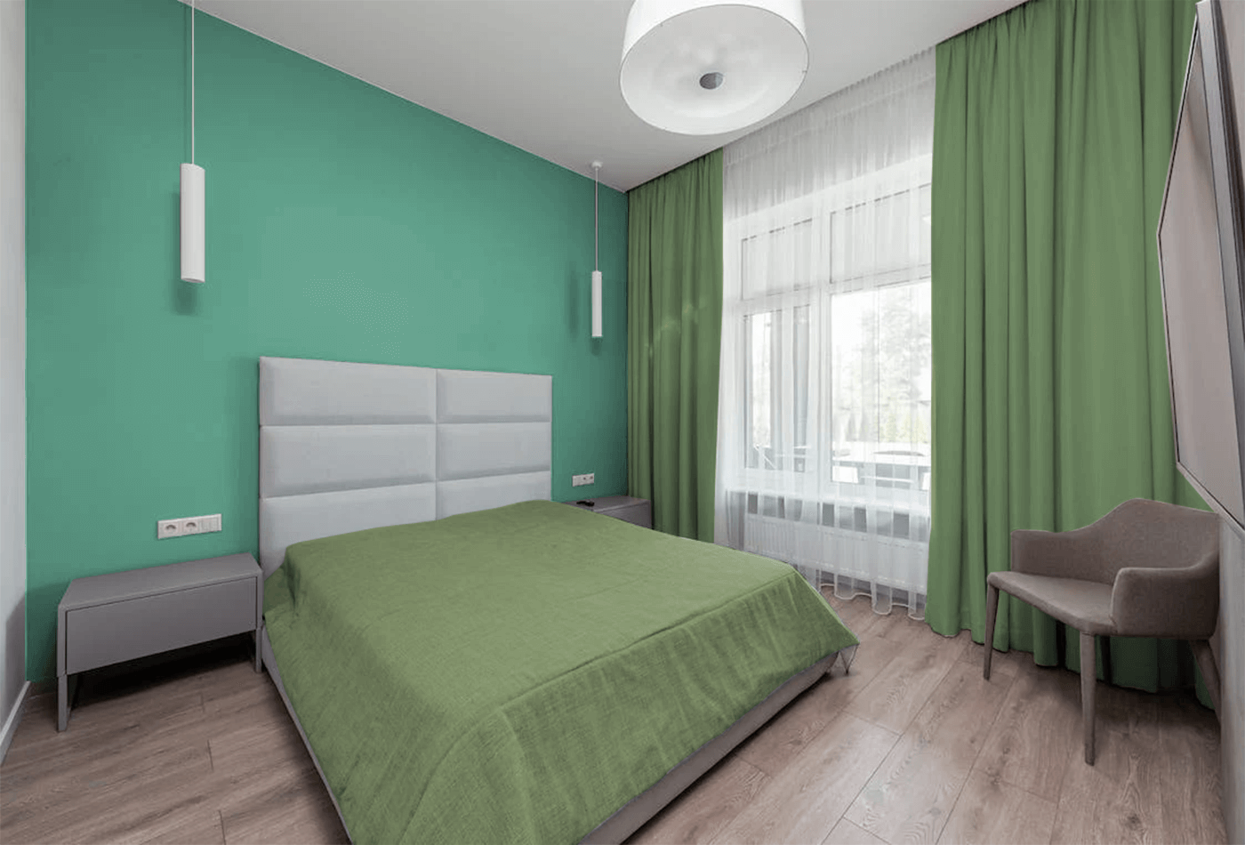 Green Bedroom Design 2024: A Sympathetic & Stimulating One