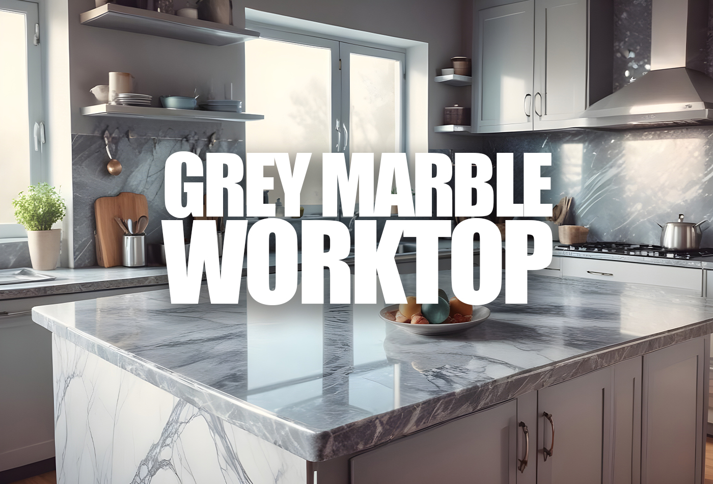 Vivid Grey Marble Worktop to Buy in the UK!