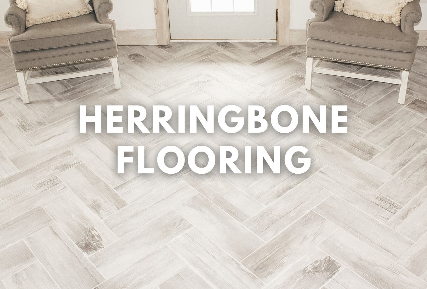 Stone Herringbone Flooring Made in the UK