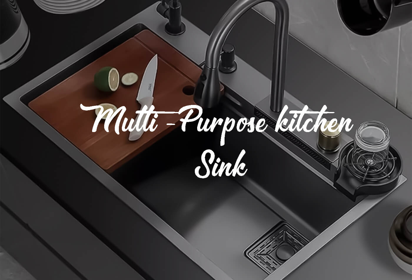 Multi-Purpose Kitchen Sink; Master Your Kitchen Today