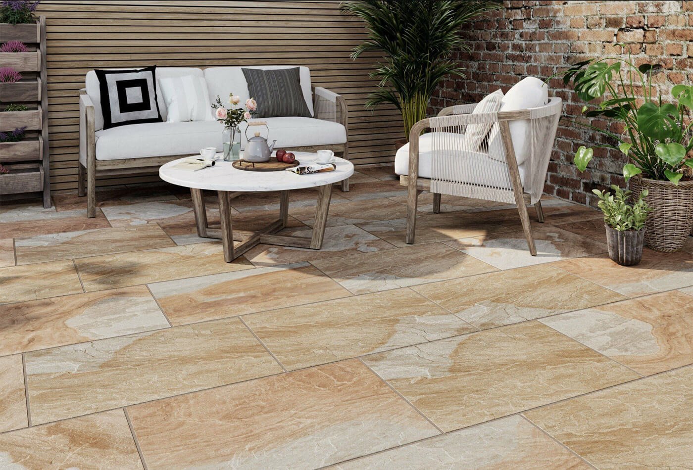 Non Slip Paving Slabs : Boosting Both Safety And Look