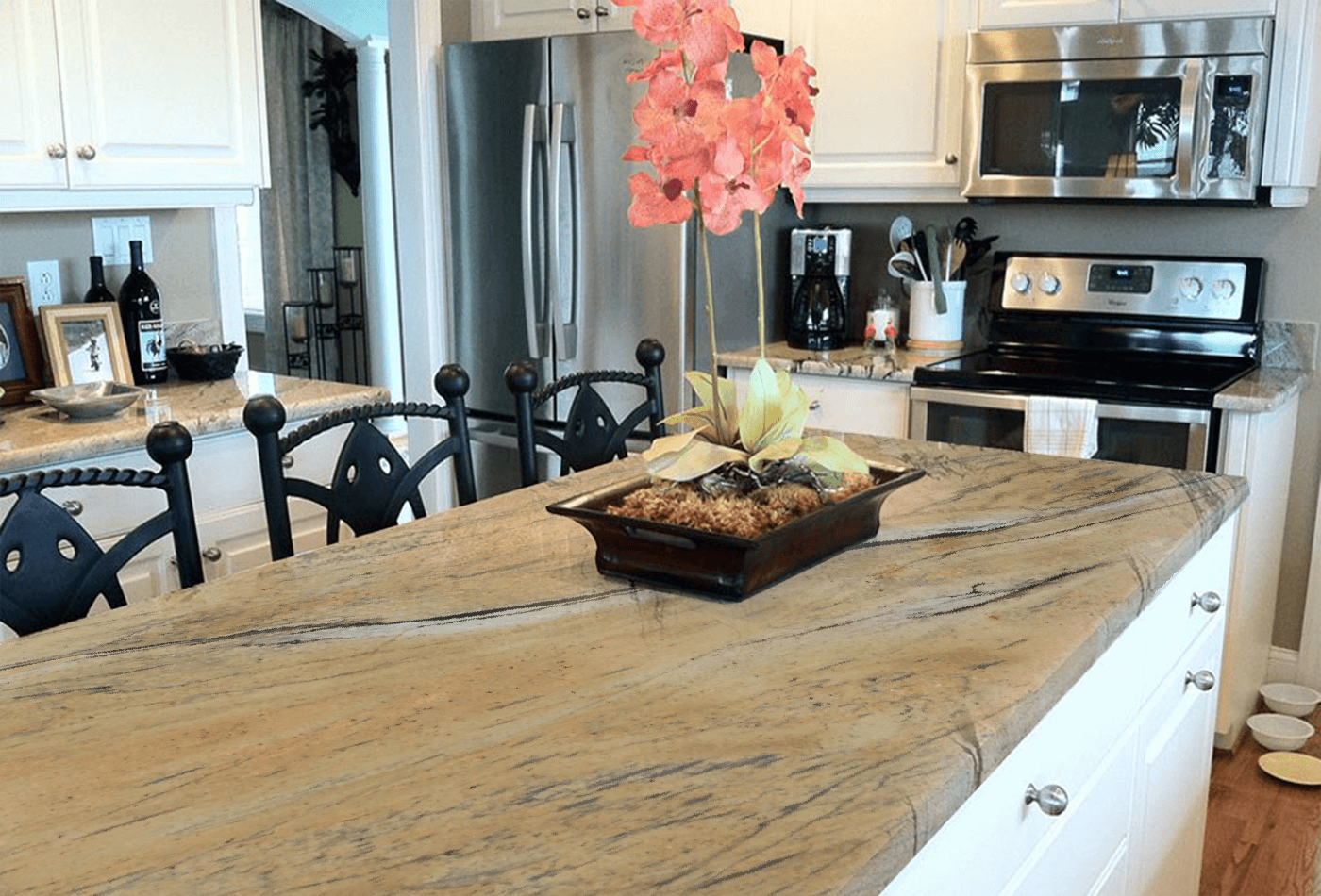 Prada Gold Granite; Homeowners Choice for Their Kitchen