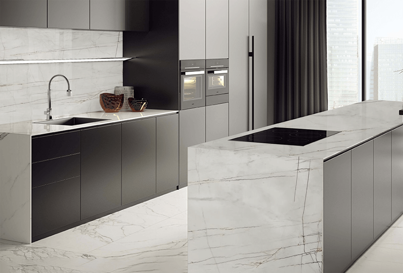 Rosso Venato Marble Bookmatch; Match the Perfect Ones