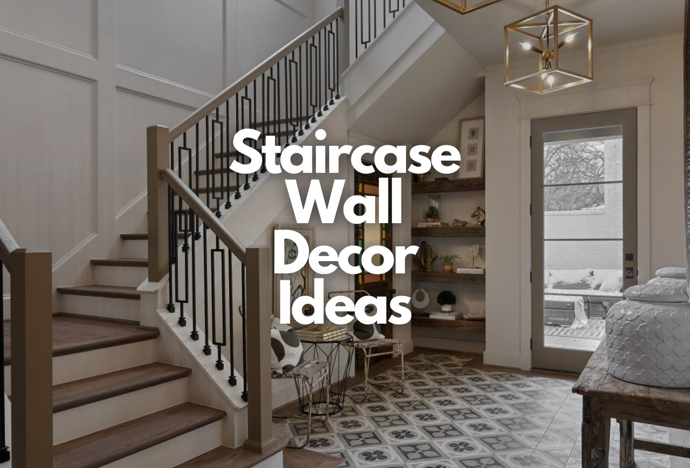 Trending 20 Staircase Wall Decor Ideas: for Simple Homes